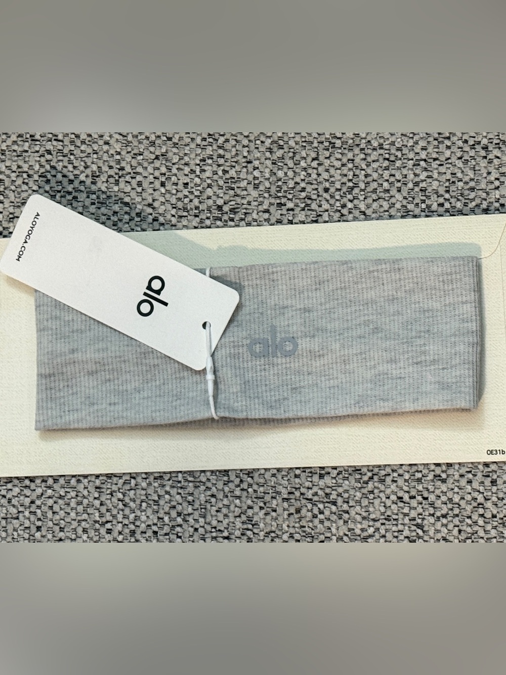 ALO Yoga Yoga Grey Headband (Size: ONE SIZE)